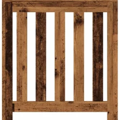 Huishoudaccessoires*vidaXL Radiatorombouw 78x20x82 cm bewerkt hout Oud hout