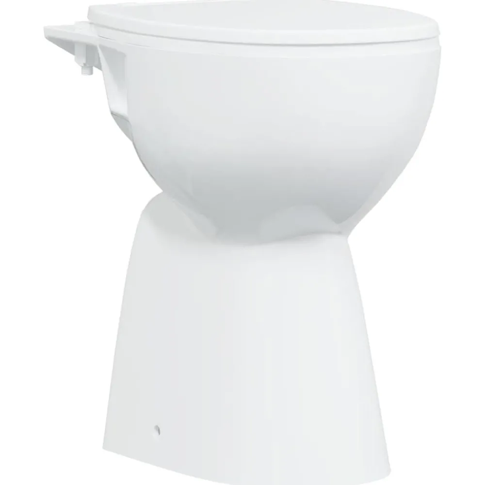 Randloos Toilet 7 cm extra hoogte soft-close keramiek>vidaXL Online
