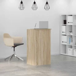 Receptiebalie 55x50x103,5 cm Bewerkt Hout><noscript><img width=