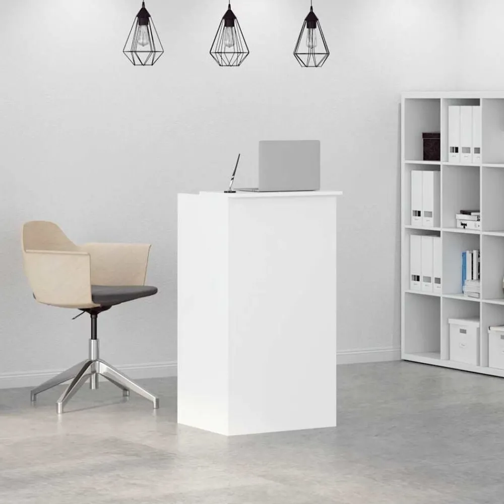 Receptiebalie 55x50x103,5 cm bewerkt hout>vidaXL Outlet