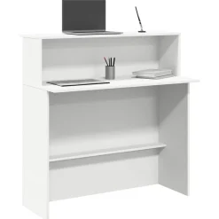 Receptiebalie 100x50x103,5 cm bewerkt hout>vidaXL New