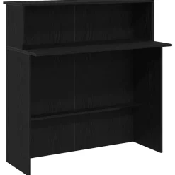 Receptiebalie 100x50x103,5 cm bewerkt hout>vidaXL New