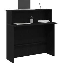Receptiebalie 100x50x103,5 cm bewerkt hout>vidaXL New