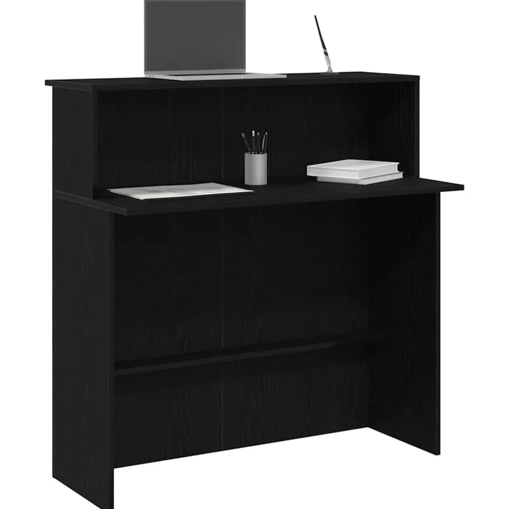 Receptiebalie 100x50x103,5 cm bewerkt hout>vidaXL New