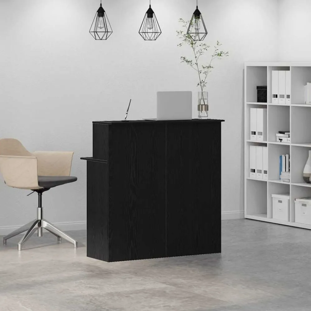 Receptiebalie 100x50x103,5 cm bewerkt hout>vidaXL New