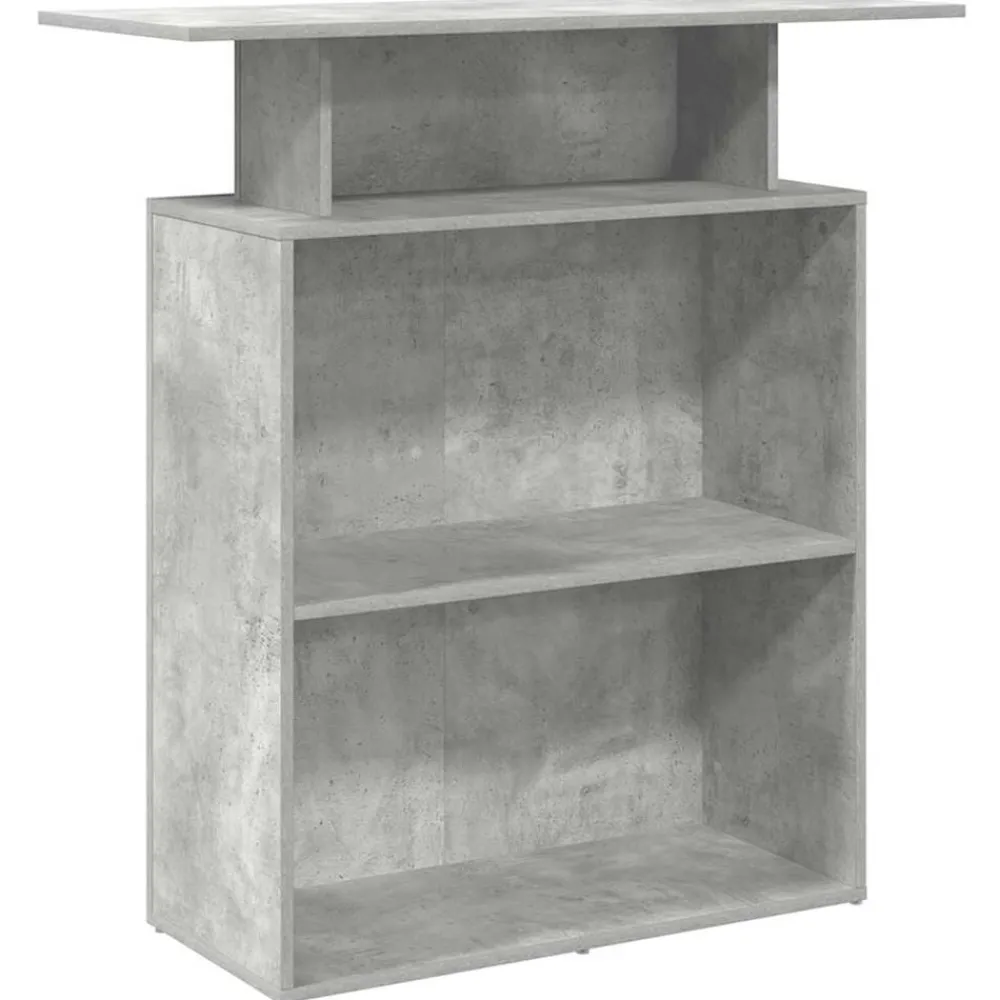 Receptiebalie 100x40x104 cm bewerkt hout>vidaXL