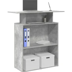 Receptiebalie 100x40x104 cm bewerkt hout>vidaXL