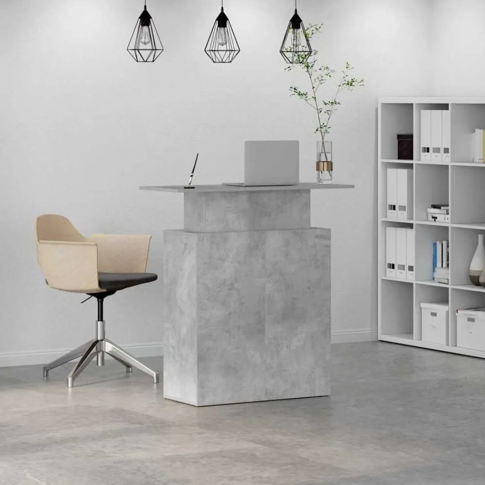 Receptiebalie 100x40x104 cm bewerkt hout>vidaXL