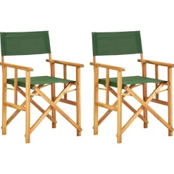 Regisseursstoelen 2 st massief acaciahout>vidaXL Discount