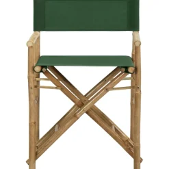 Regisseursstoelen 2 st inklapbaar bamboe en stof><noscript><img width=