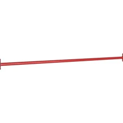 Rekstok 125 cm staal rood>vidaXL Discount