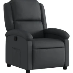 Relaxfauteuil Echt Leer>vidaXL