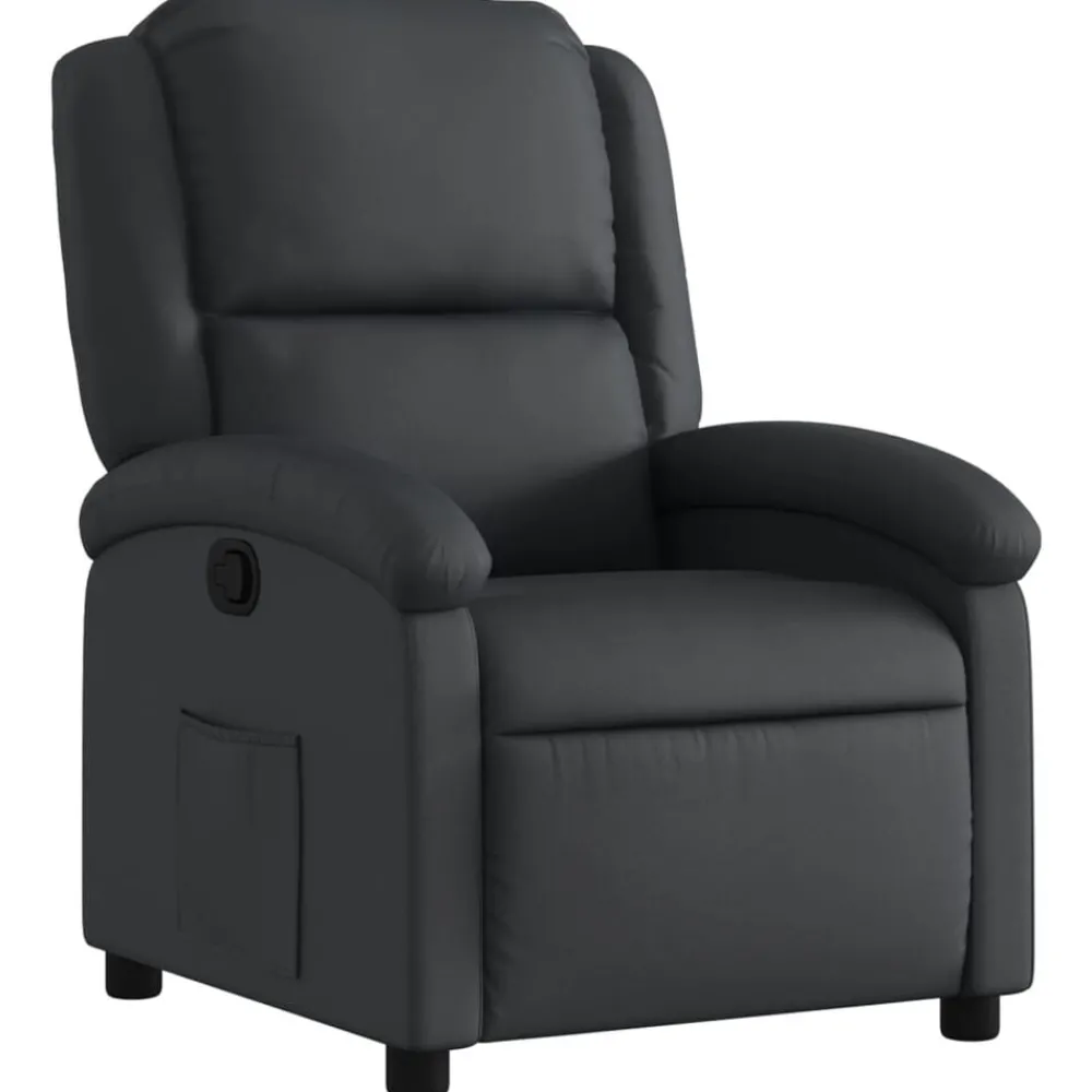 Relaxfauteuil Echt Leer>vidaXL