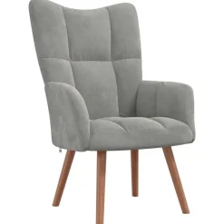 Relaxstoel fluweel>vidaXL Clearance