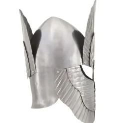 Kunst & Entertainment*vidaXL Ridderhelm middeleeuws replica LARP staal zilverkleurig