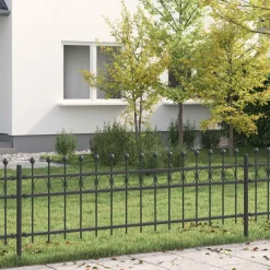 Tuinafscheidingen*vidaXL Ringhek Tilburg Zwart