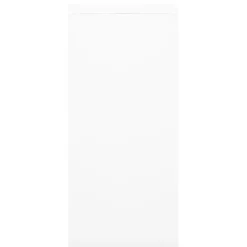 Kasten & Opbergmeubelen*vidaXL Roldeurkast 90x40x90 cm staal Wit