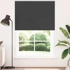 Woon- & Tuinaccessoires*vidaXL Rolgordijn verduisterend 155x230 cm stofbreedte 151,6 cm Zwart