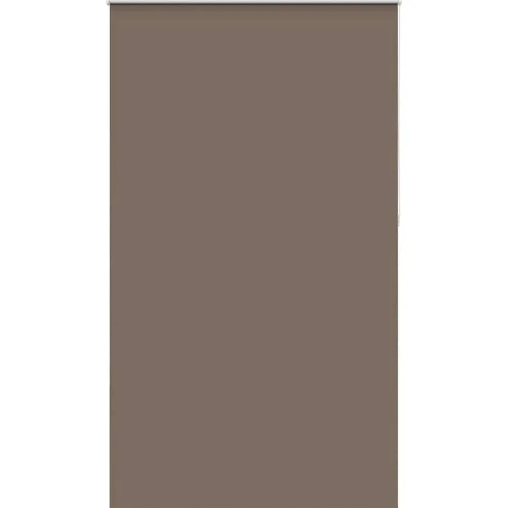 Woon- & Tuinaccessoires*vidaXL Rolgordijn verduisterend koffie 125x230 cm stofbreedte 121,6 cm Koffiebruin