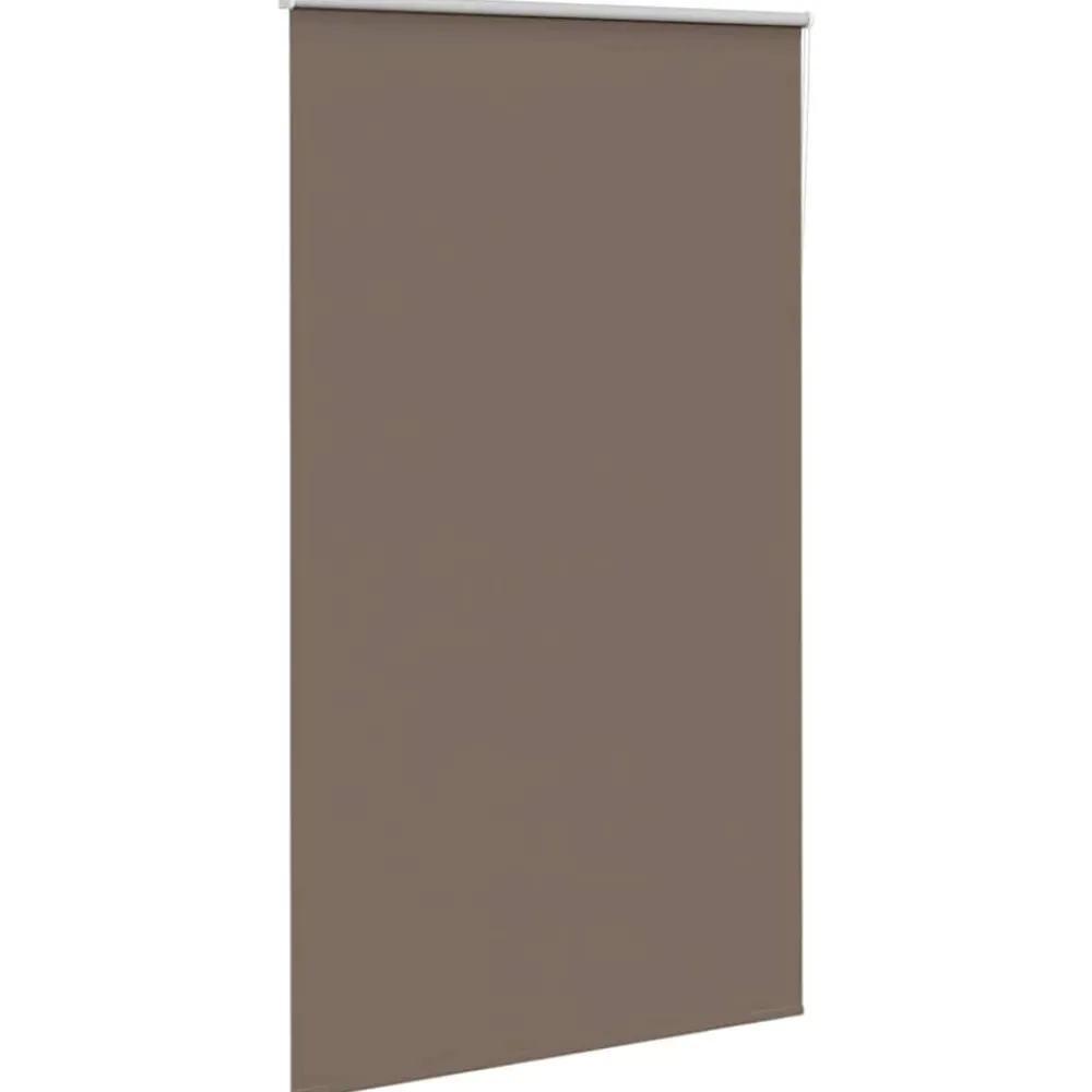 Woon- & Tuinaccessoires*vidaXL Rolgordijn verduisterend koffie 125x230 cm stofbreedte 121,6 cm Koffiebruin