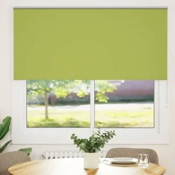 Woon- & Tuinaccessoires*vidaXL Rolgordijn verduisterend 150x130 cm stofbreedte 146,6 cm Bladgroen