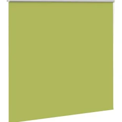 Woon- & Tuinaccessoires*vidaXL Rolgordijn verduisterend 150x130 cm stofbreedte 146,6 cm Bladgroen