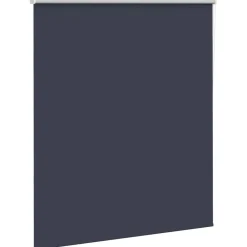 Woon- & Tuinaccessoires*vidaXL Rolgordijn verduisterend 120x130 cm stofbreedte 116,6 cm blauw Zeeblauw