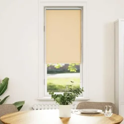 Woon- & Tuinaccessoires*vidaXL Rolgordijn verduisterend 40x130cm stofbreedte 35,7 cm polyester Beige