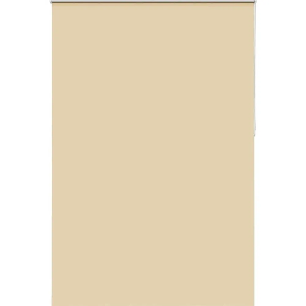Woon- & Tuinaccessoires*vidaXL Rolgordijn verduisterend 150x230 cm stofbreedte 146,6 cm Beige