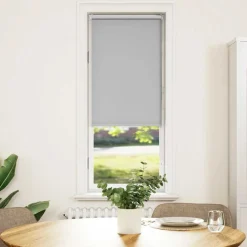 Woon- & Tuinaccessoires*vidaXL Rolgordijn verduisterend 45x130cm stofbreedte 40,7 cm polyester Lichtgrijs