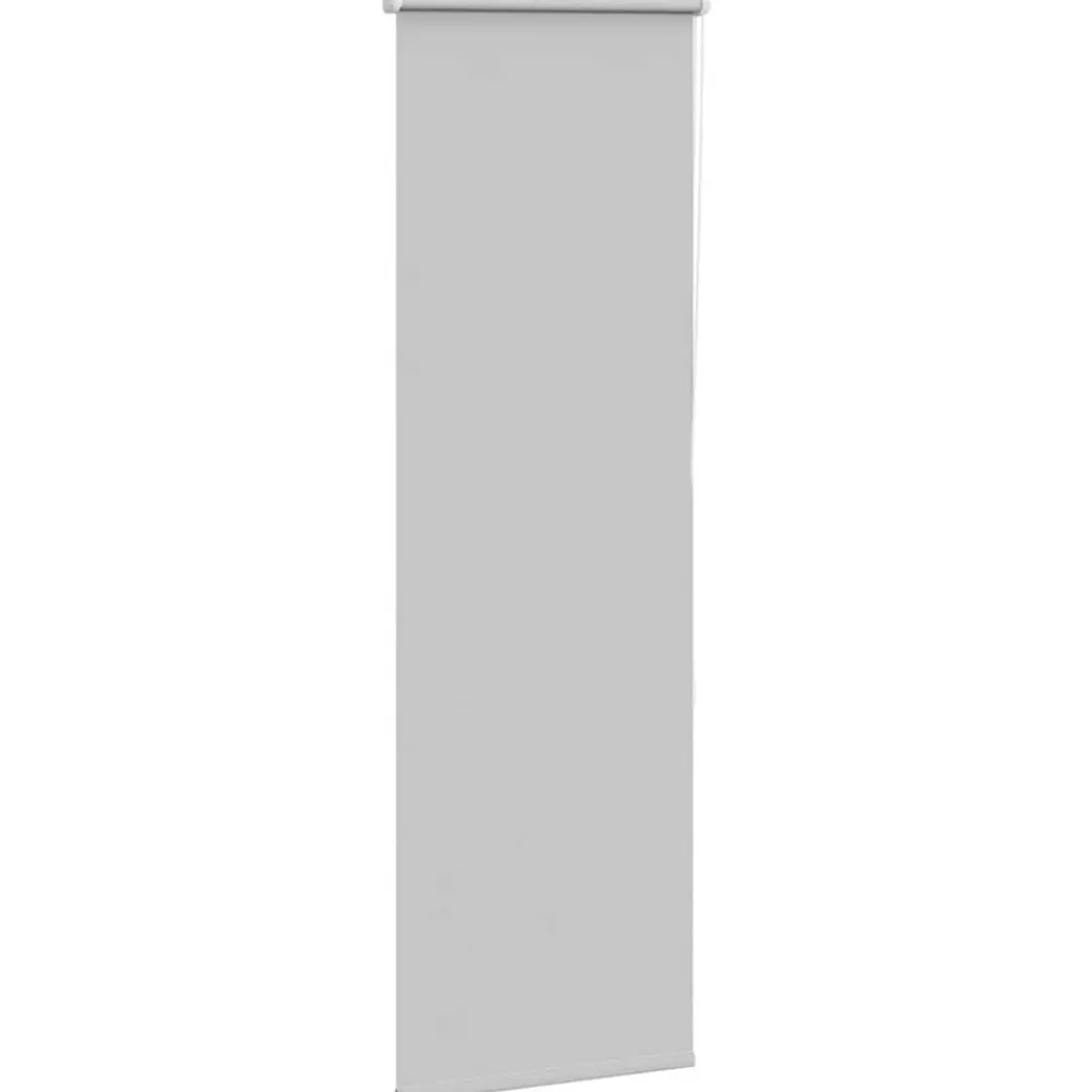 Woon- & Tuinaccessoires*vidaXL Rolgordijn verduisterend 45x130cm stofbreedte 40,7 cm polyester Lichtgrijs