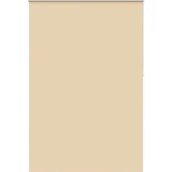 Woon- & Tuinaccessoires*vidaXL Rolgordijn verduisterend 160x230 cm stofbreedte 156,6 cm Beige