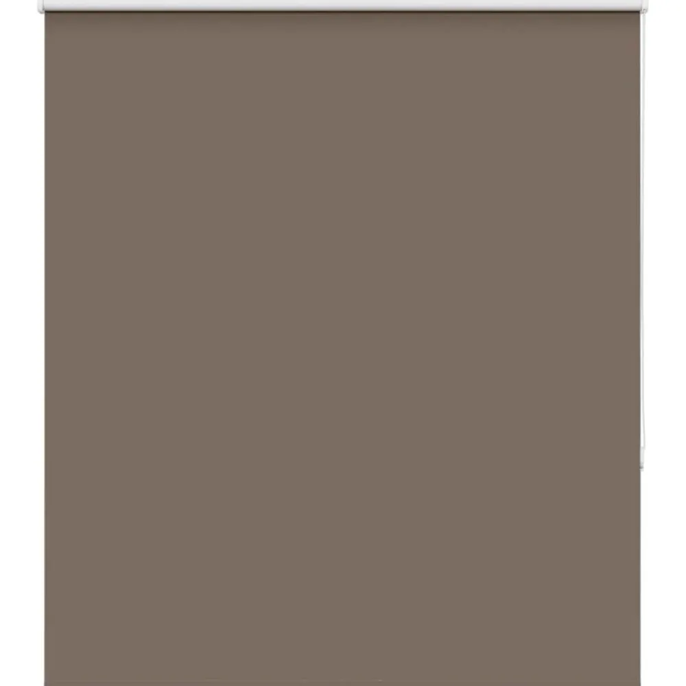 Rolgordijn verduisterend koffie 130x150 cm stofbreedte 126,6 cm>vidaXL Online