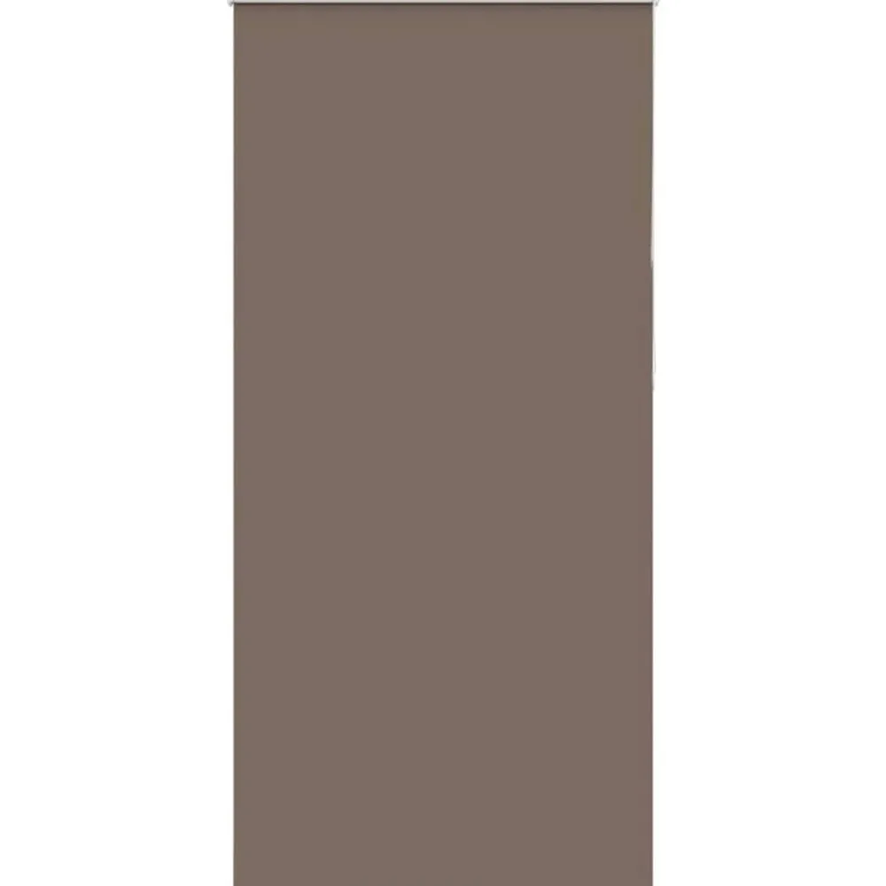 Woon- & Tuinaccessoires*vidaXL Rolgordijn verduisterend koffie 110x230 cm stofbreedte 105,7 cm Koffiebruin