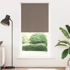 Woon- & Tuinaccessoires*vidaXL Rolgordijn verduisterend koffie 110x230 cm stofbreedte 105,7 cm Koffiebruin
