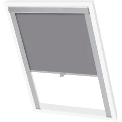 Woon- & Tuinaccessoires*vidaXL Rolgordijn verduisterend S06/606 Grijs