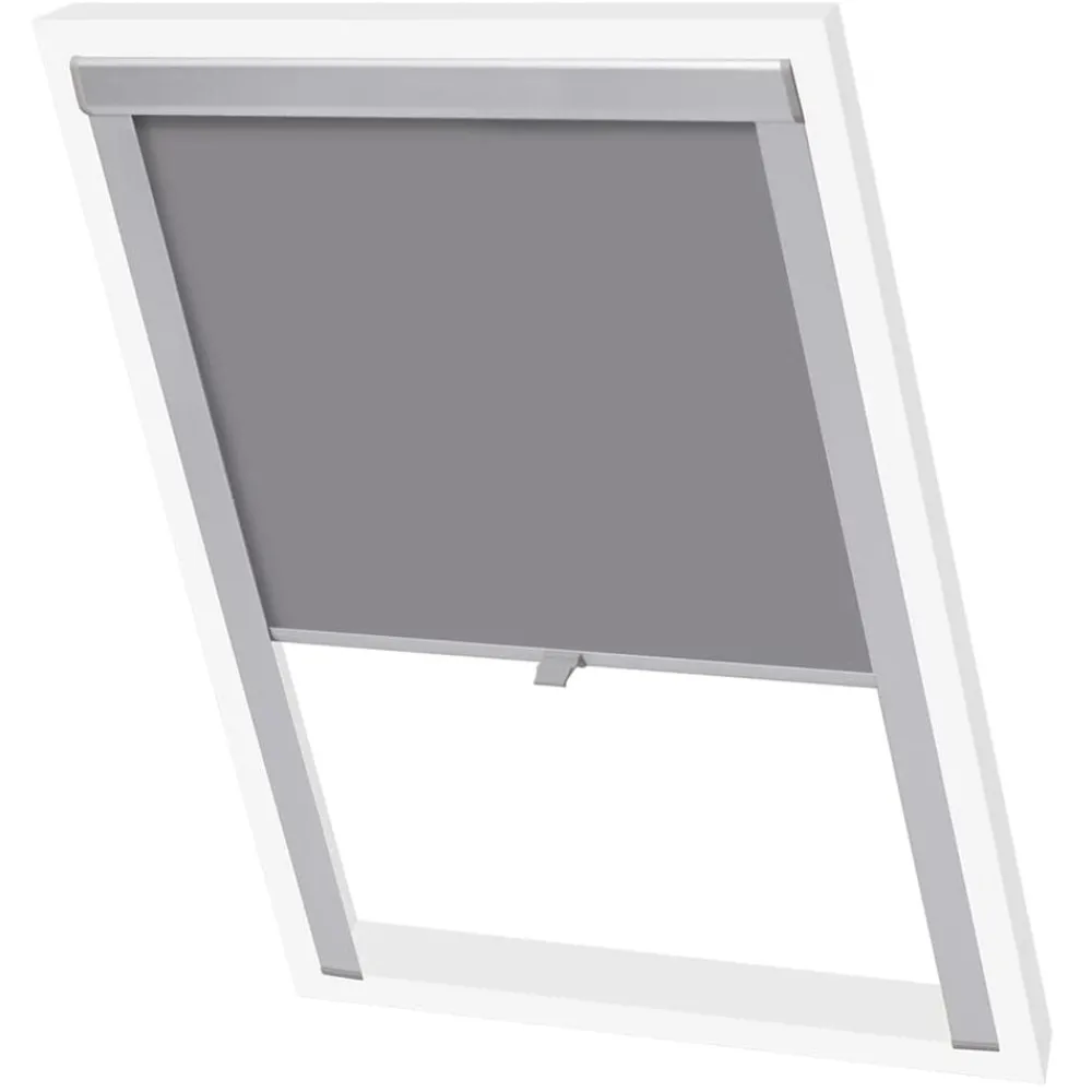 Woon- & Tuinaccessoires*vidaXL Rolgordijn verduisterend S06/606 Grijs