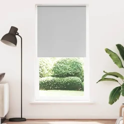 Woon- & Tuinaccessoires*vidaXL Rolgordijn verduisterend 105x210 cm stofbreedte 100,7 cm Lichtgrijs