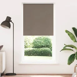 Woon- & Tuinaccessoires*vidaXL Rolgordijn verduisterend koffie 105x230 cm stofbreedte 100,7 cm Koffiebruin