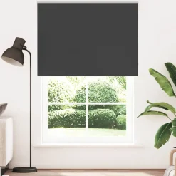 Woon- & Tuinaccessoires*vidaXL Rolgordijn verduisterend 160x230 cm stofbreedte 156,6 cm Zwart