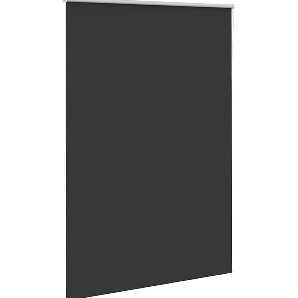 Woon- & Tuinaccessoires*vidaXL Rolgordijn verduisterend 160x230 cm stofbreedte 156,6 cm Zwart