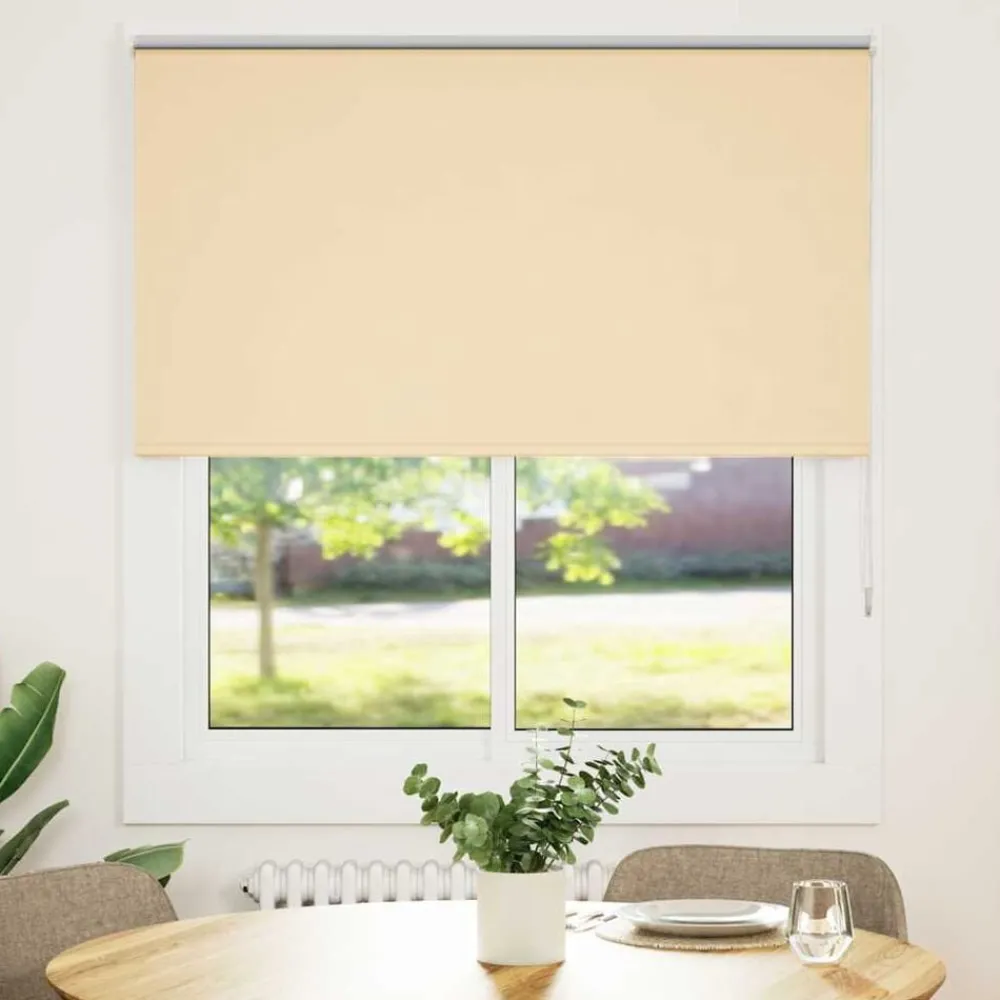 Rolgordijn verduisterend 135x150 cm stofbreedte 131,6 cm>vidaXL New