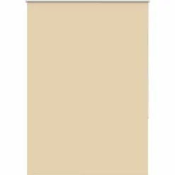 Woon- & Tuinaccessoires*vidaXL Rolgordijn verduisterend 110x175 cm stofbreedte 105,7 cm Beige
