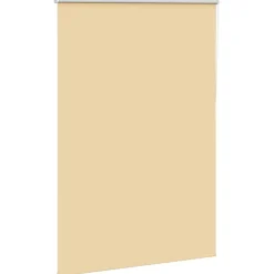 Woon- & Tuinaccessoires*vidaXL Rolgordijn verduisterend 110x175 cm stofbreedte 105,7 cm Beige