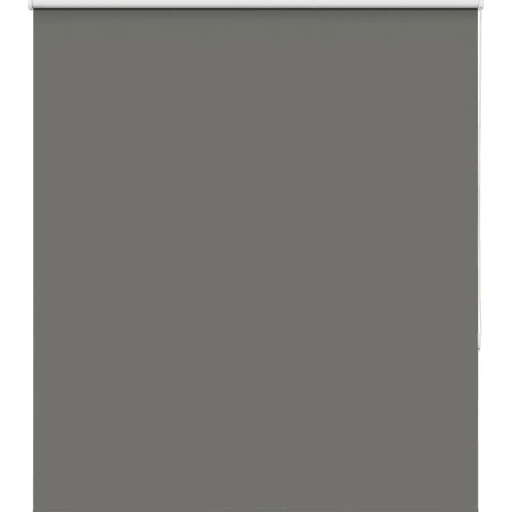 Woon- & Tuinaccessoires*vidaXL Rolgordijn verduisterend 130x175 cm stofbreedte 126,6 cm Grijs