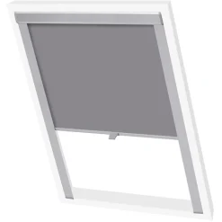 Woon- & Tuinaccessoires*vidaXL Rolgordijn verduisterend M04/304 Grijs