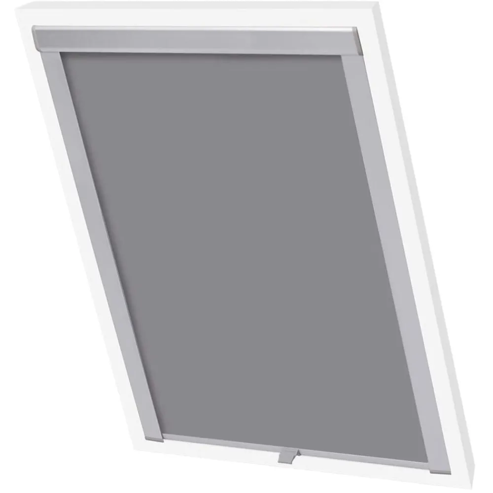 Woon- & Tuinaccessoires*vidaXL Rolgordijn verduisterend M04/304 Grijs