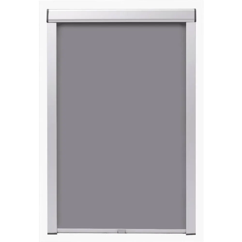 Woon- & Tuinaccessoires*vidaXL Rolgordijn verduisterend M04/304 Grijs
