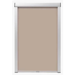 Woon- & Tuinaccessoires*vidaXL Rolgordijn verduisterend MK04 Beige