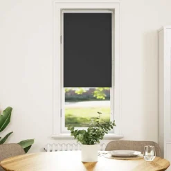 Woon- & Tuinaccessoires*vidaXL Rolgordijn verduisterend 40x130cm stofbreedte 35,7 cm polyester Zwart